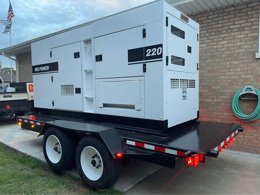 MQ Multiquip DCA-220SSK 176 KW Towable Generator