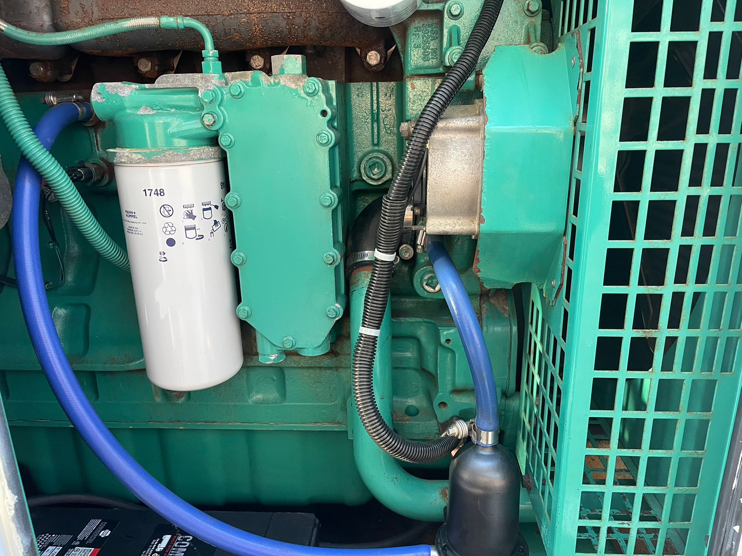 Cummins 250 KVA 200 KW Model DGFC Towable Trailer Generator