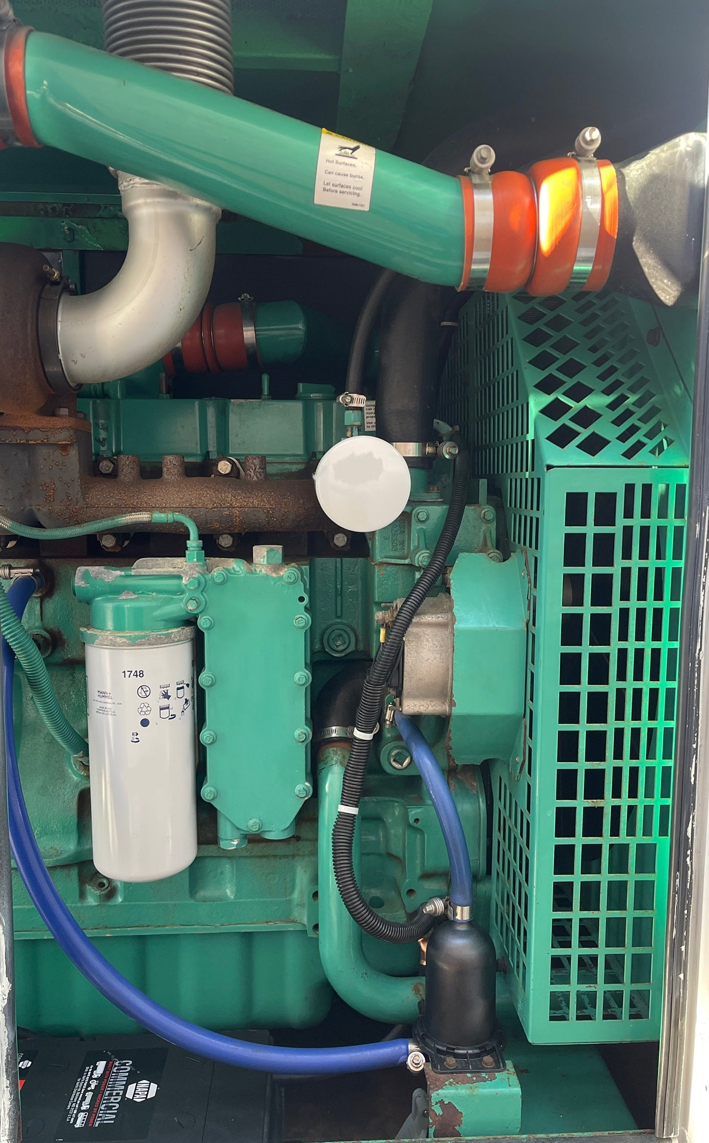 Cummins 250 KVA 200 KW Model DGFC Towable Trailer Generator