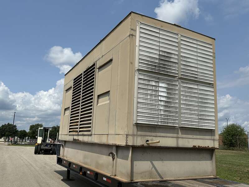 Used Cummins DFLC KTA50-G3 Diesel Generator, 723 Hrs, 1250 KW