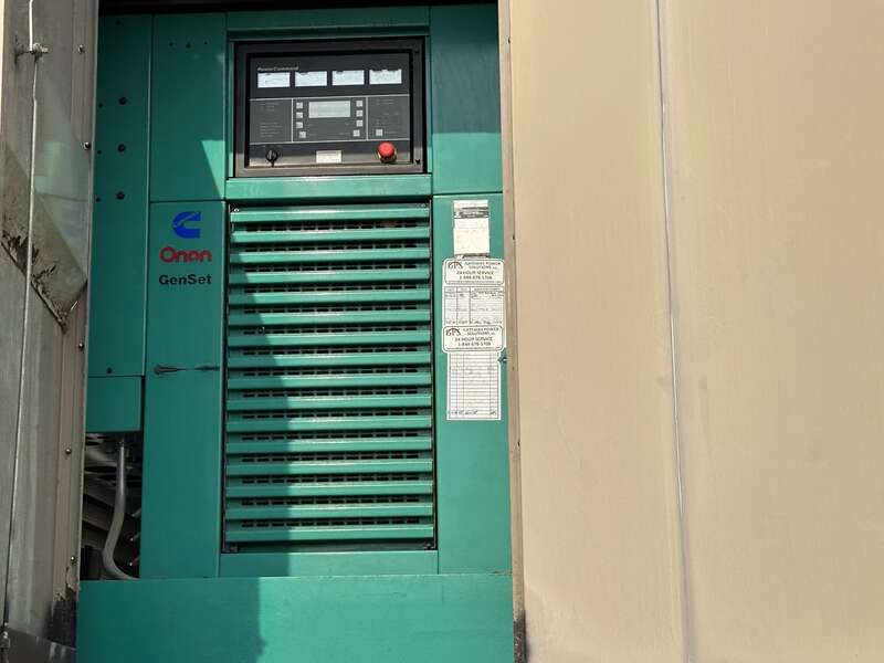 Used Cummins DFLC KTA50-G3 Diesel Generator, 723 Hrs, 1250 KW