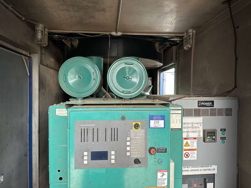 Used Cummins DQFAD Diesel Generator 10921 Hrs, EPA Tier 2, 1000 KW