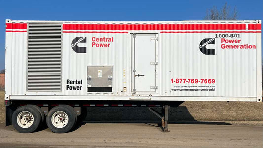 Used Cummins DQCC QSK23-G7 NR2 Rental Grade Diesel Generator, 9601 Hrs, EPA Tier 2 Flex, 800 KW