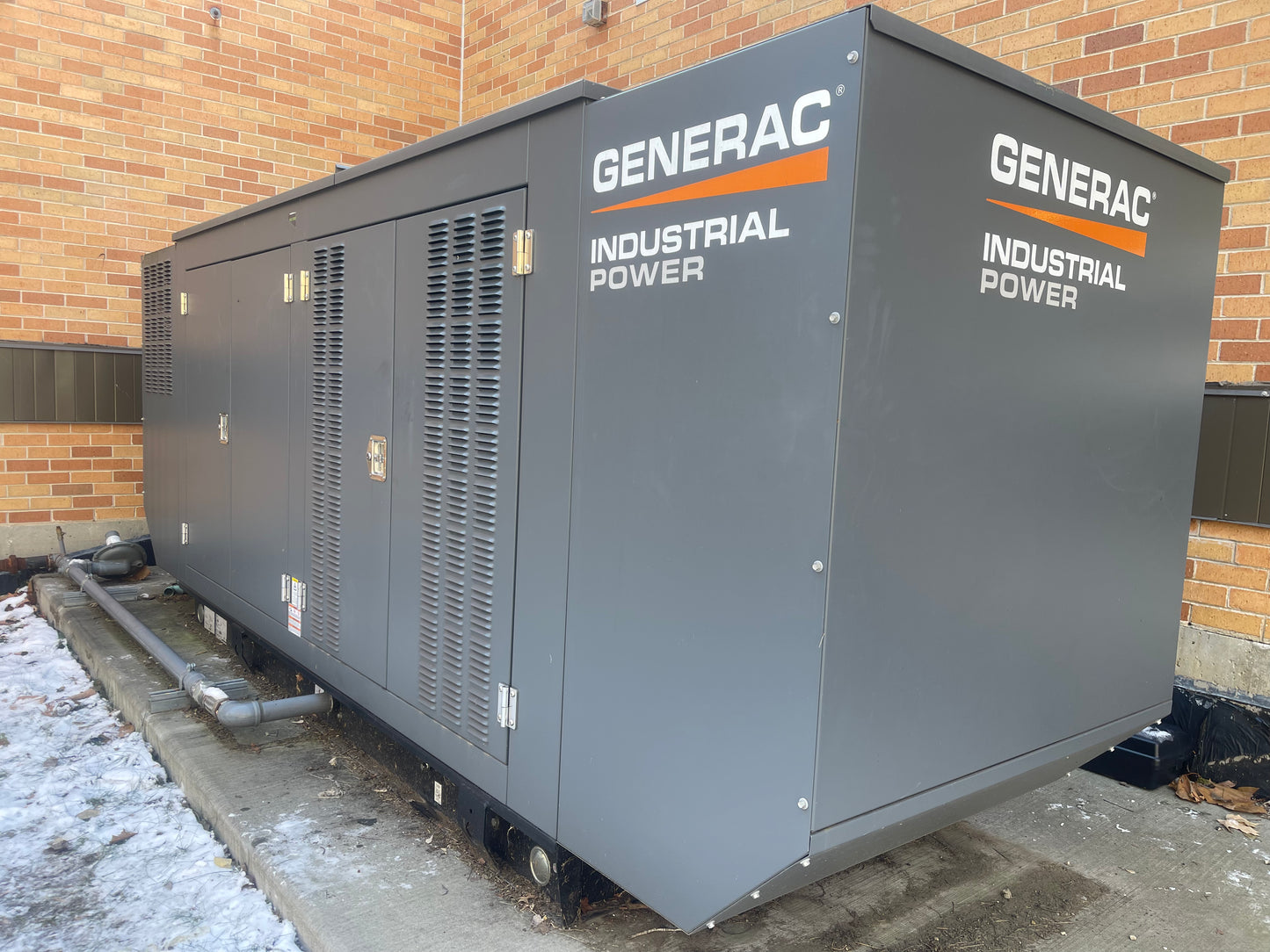 Used Generac 150kW Gaseous Generator (9.0L)