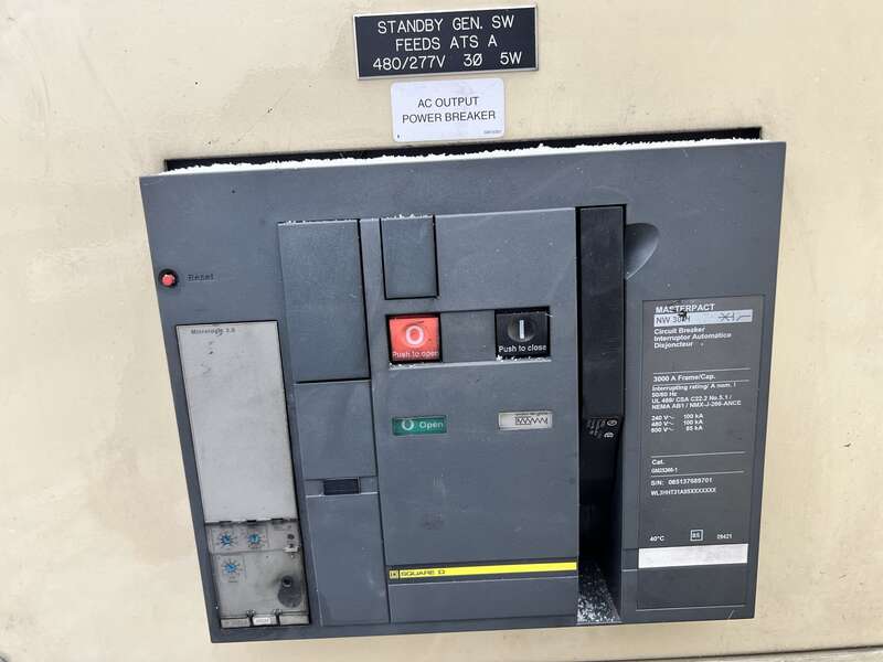 Used Kohler 2000REOZMB Diesel Generator, 1182 Hrs, EPA Tier 2, 2000 KW-