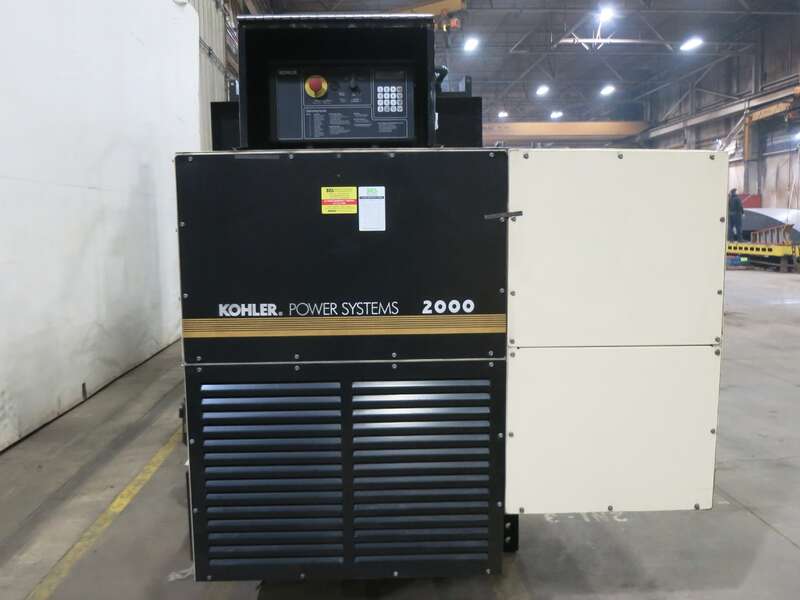 Used Kohler 2000REOZMB Diesel Generator, 1182 Hrs, EPA Tier 2, 2000 KW-