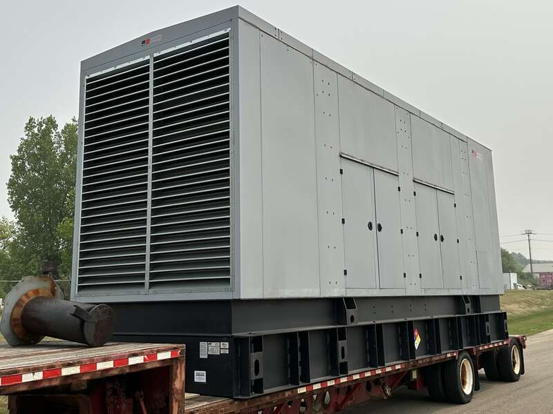 Used MTU DS1250 16V2000G86S Diesel Generator, 113 Hrs, EPA Tier 2, 1250 KW