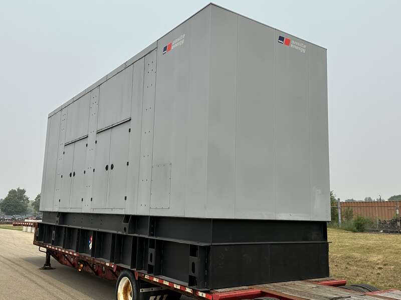 Used MTU DS1250 16V2000G86S Diesel Generator, 113 Hrs, EPA Tier 2, 1250 KW