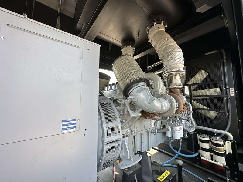 Used MTU DS1250 16V2000G86S Diesel Generator, 113 Hrs, EPA Tier 2, 1250 KW