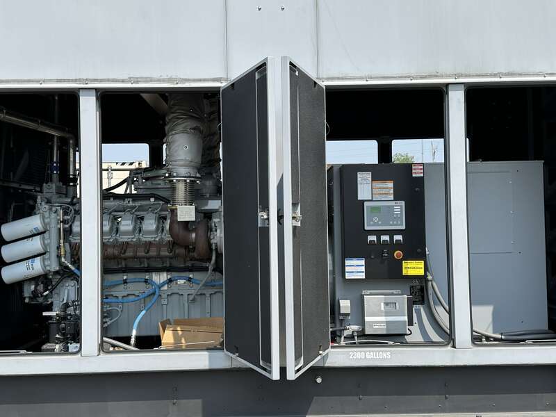 Used MTU DS1250 16V2000G86S Diesel Generator, 113 Hrs, EPA Tier 2, 1250 KW