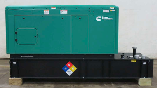 New Cummins C60D6 Diesel Generator, EPA Tier 3 - Single Phase, 60 KW