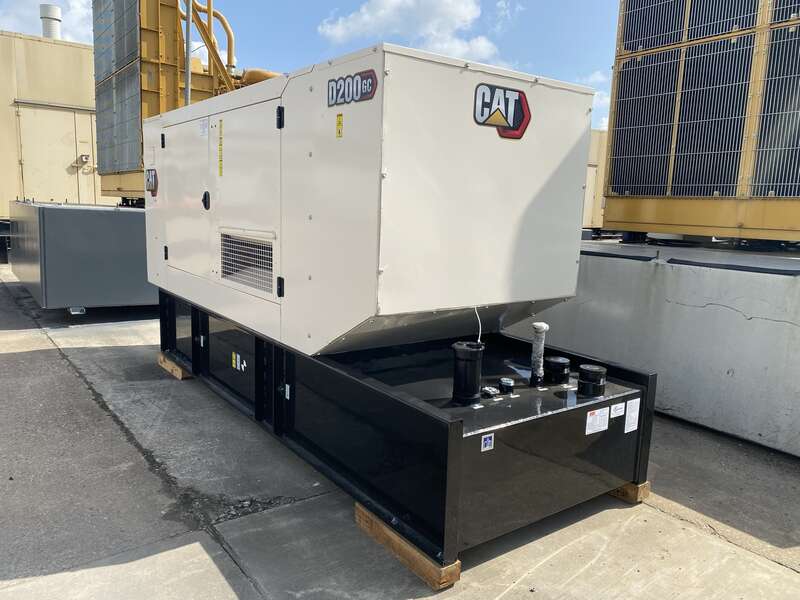 New Caterpillar C7.1 Diesel Generator 0 Hrs EPA Tier 3, 200 KW