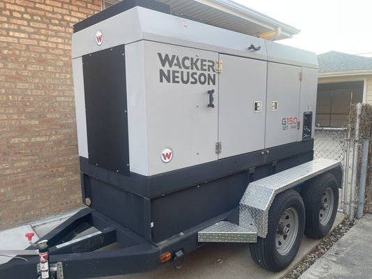 2022 Wacker Neuson G150 121 KW DEF T4F Towable Generator Item: 5100045571
