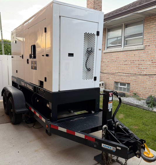 2020 JCB G70RS T4F Towable Generator