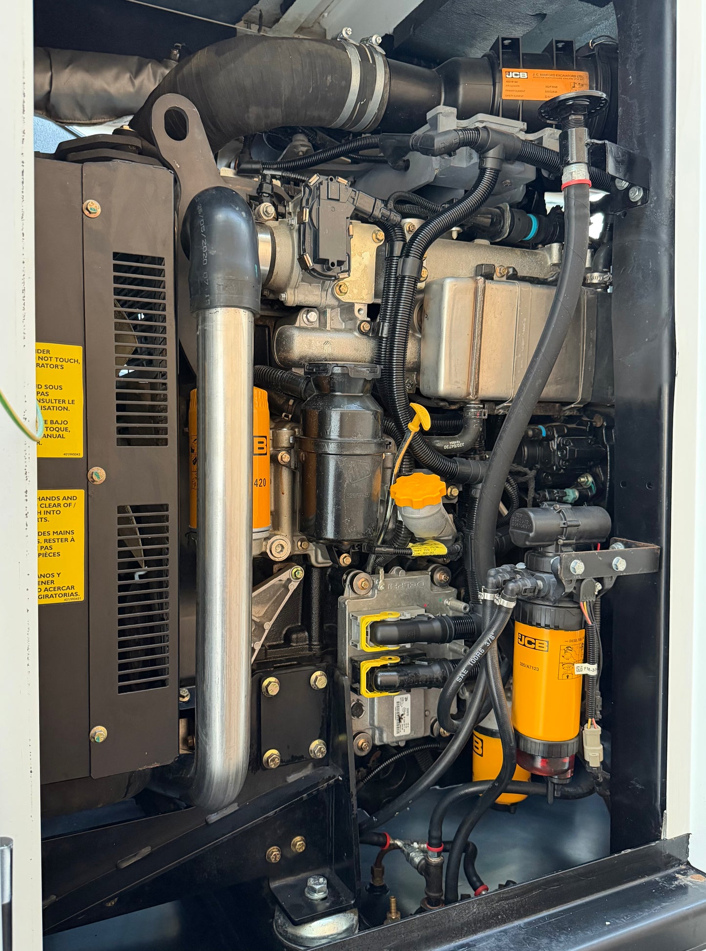 2020 JCB G70RS T4F Towable Generator