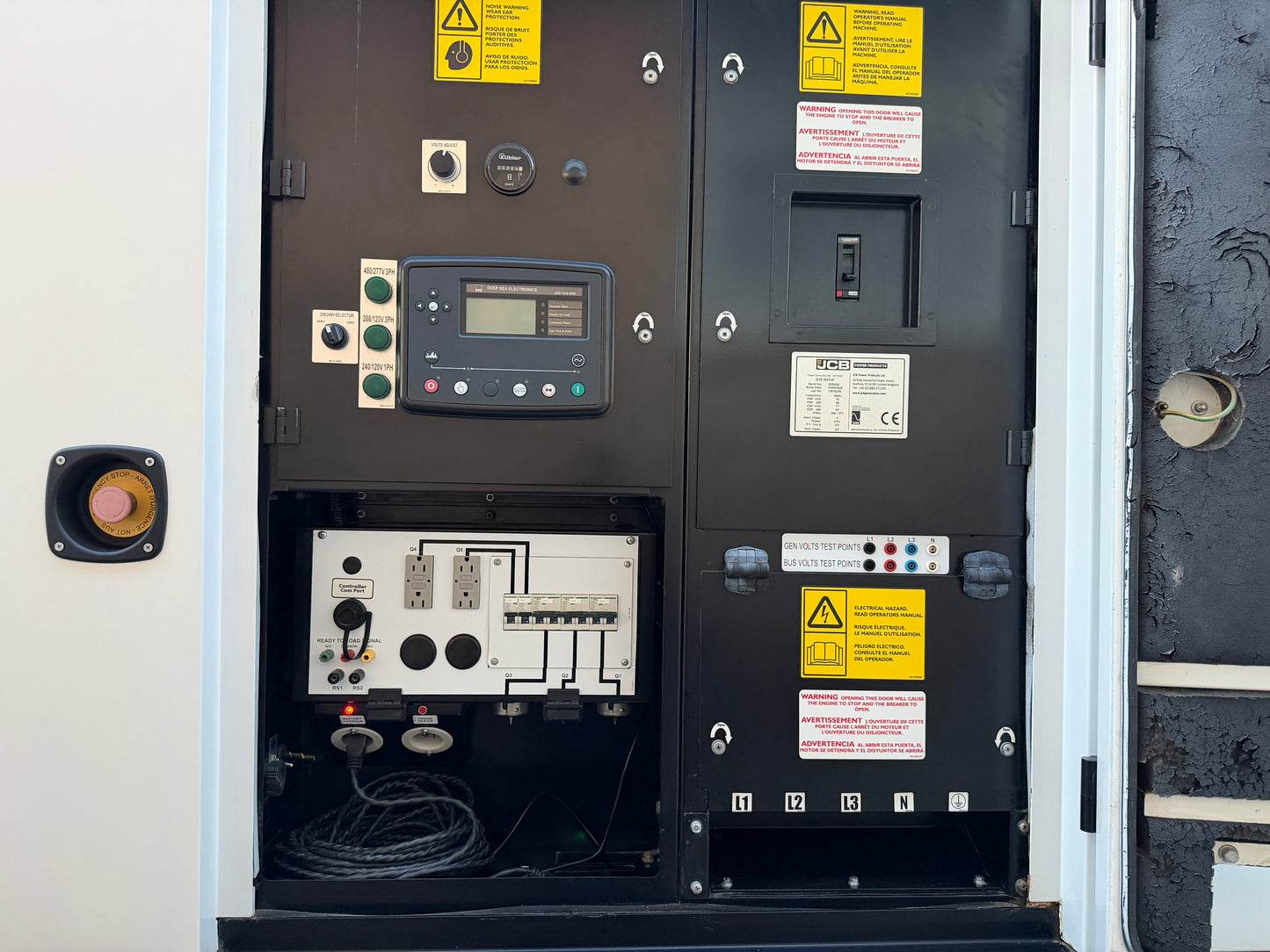 2020 JCB G70RS T4F Towable Generator