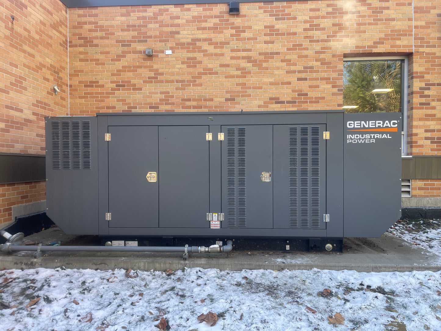 Used Generac 150kW Gaseous Generator (9.0L)