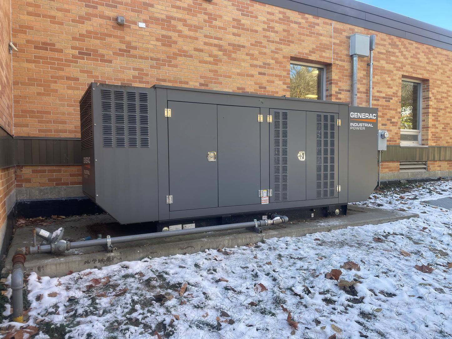 Used Generac 150kW Gaseous Generator (9.0L)