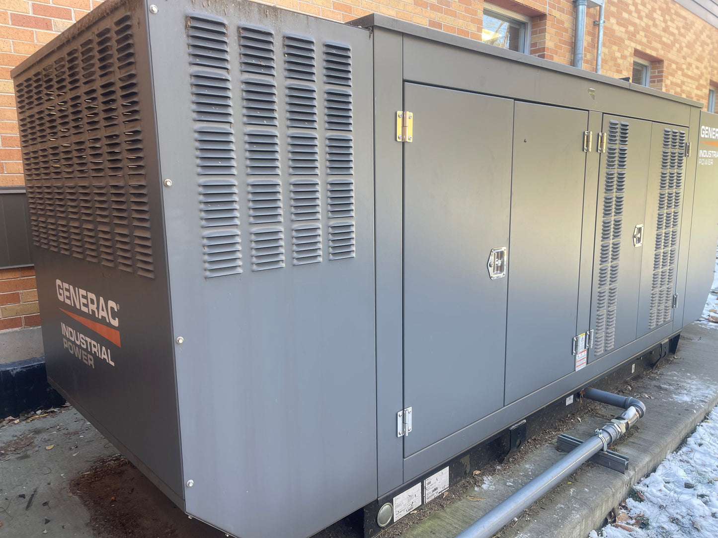 Used Generac 150kW Gaseous Generator (9.0L)