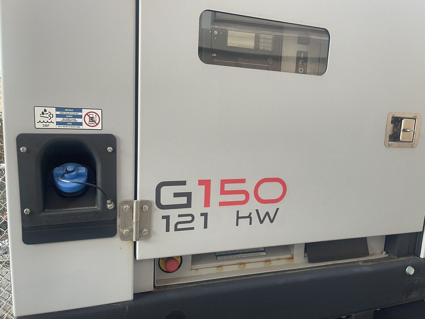 2022 Wacker Neuson G150 121 KW DEF T4F Towable Generator Item: 5100045571